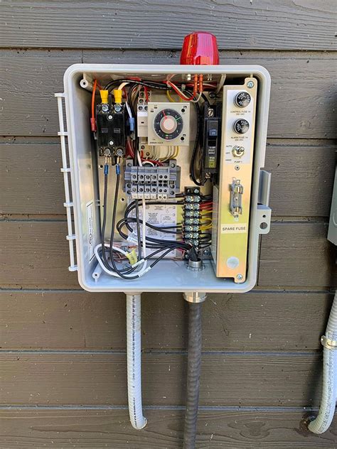 septic system electrical box|septic tank control panels.